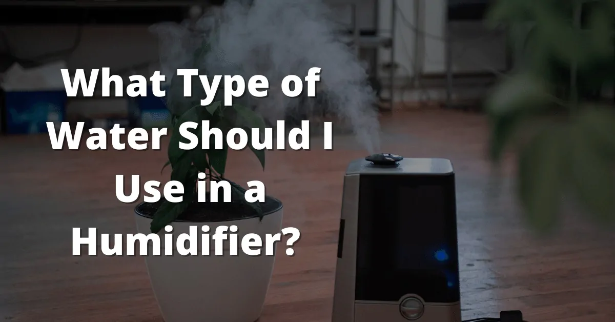 What Type of Water Should I Use in a Humidifier