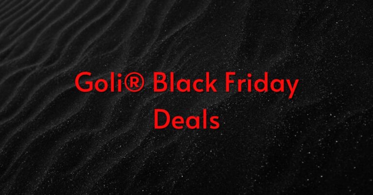 Goli Black Friday Deal