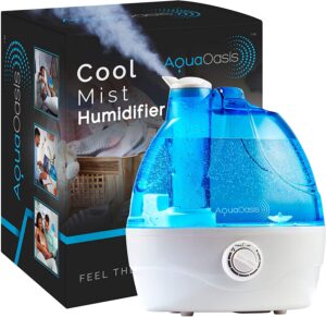 AquaOasis Cool Mist Humidifier for Nosebleeds